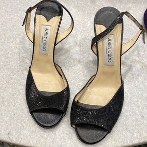 Great condition Jimmy Choo size 40 1/2 Made in Italy size 10 US